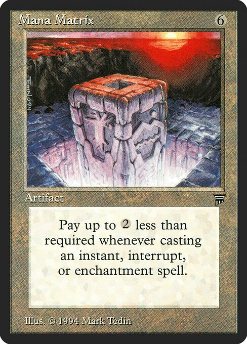 Mana Matrix card from LEG #product-3952