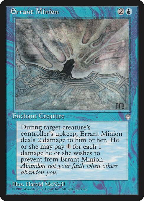 Errant Minion card from ICE #product-4663