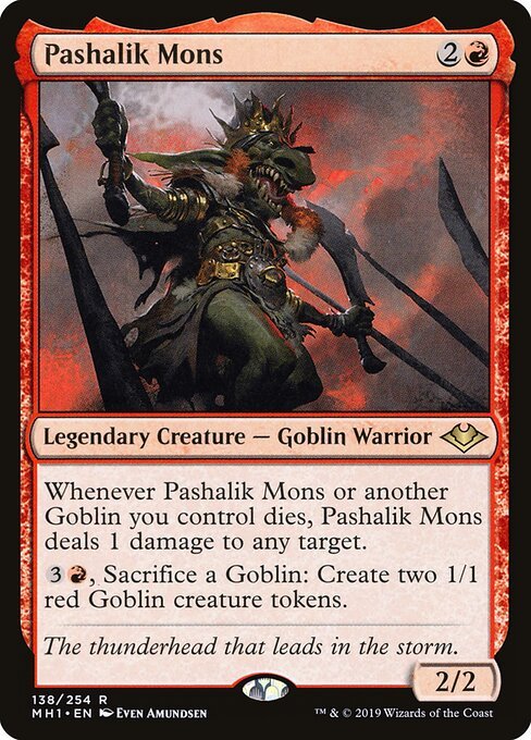 Pashalik Mons card from MH1 #138