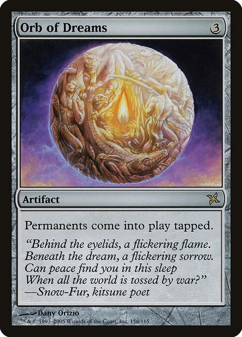 Orb of Dreams card from BOK #156
