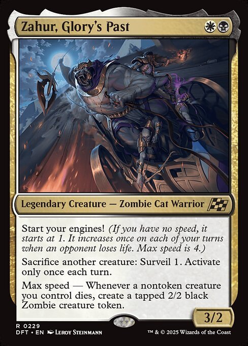Zahur, Glory's Past card from DFT #229