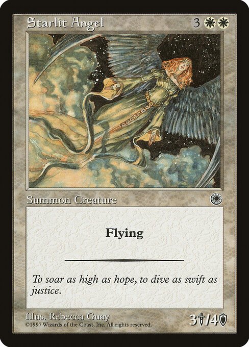 Starlit Angel card from POR #product-782
