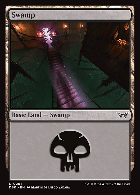 Swamp (0281) card from DSK #281