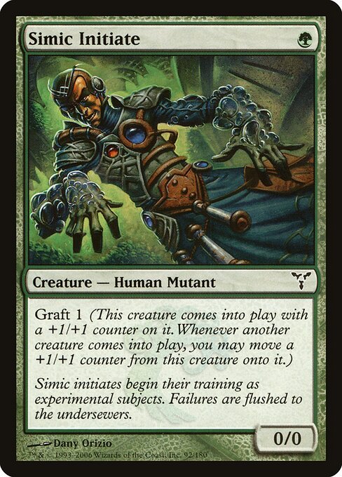 Simic Initiate card from DIS #92
