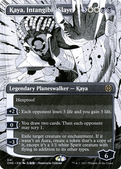 Kaya, Intangible Slayer card from ONE #341