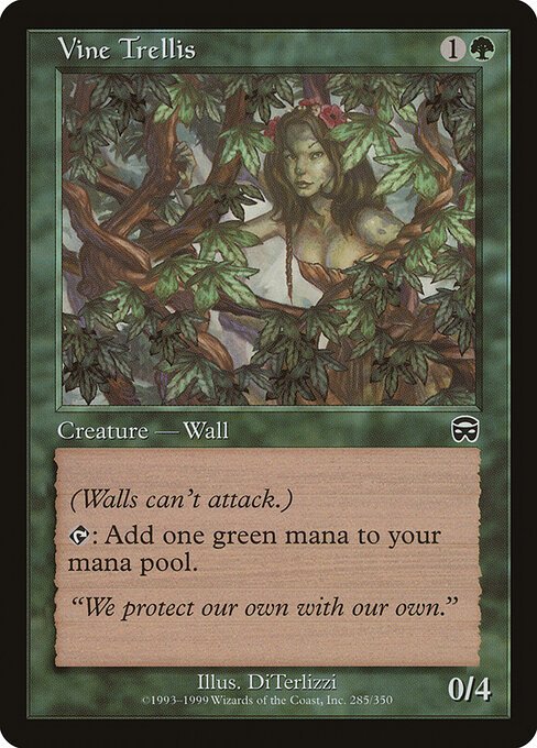 Vine Trellis card from MMQ #285
