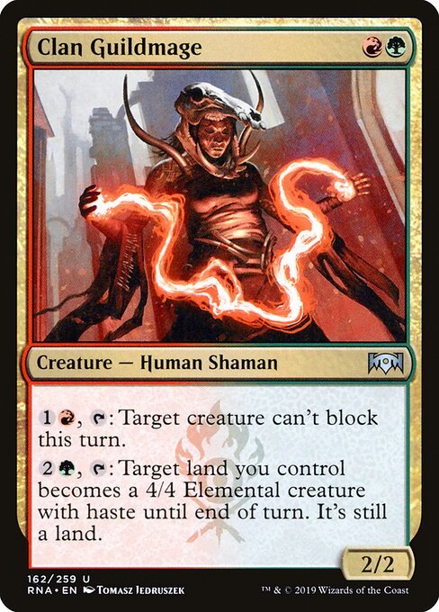 Clan Guildmage card from RNA #162