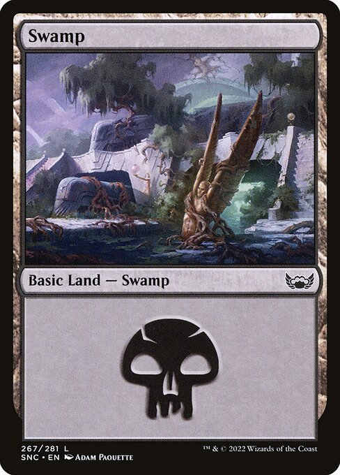 Swamp (267) card from SNC #267