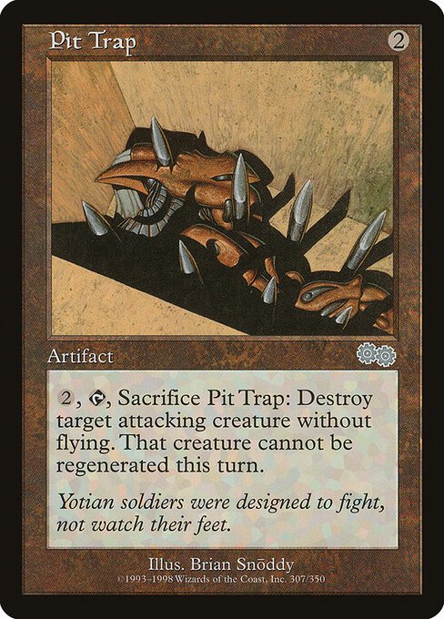 Pit Trap card from USG #307