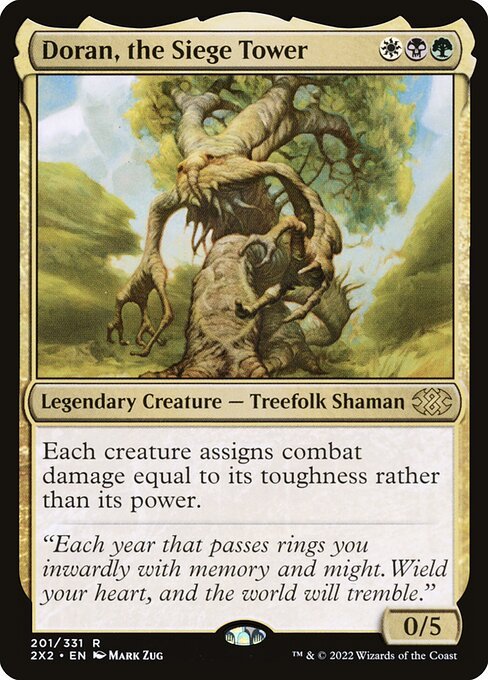 Doran, the Siege Tower card from 2X2 #201