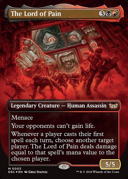 The Lord of Pain card from DSC #3