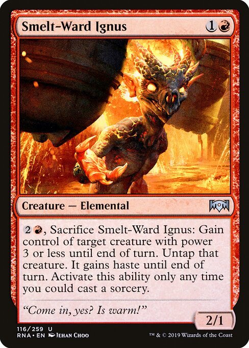 Smelt-Ward Ignus card from RNA #116
