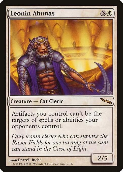 Leonin Abunas card from MRD #8