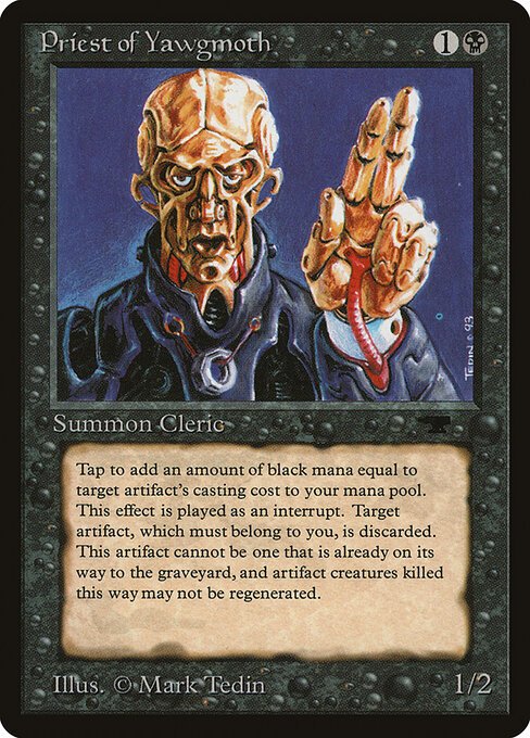 Priest of Yawgmoth card from ATQ #product-3308