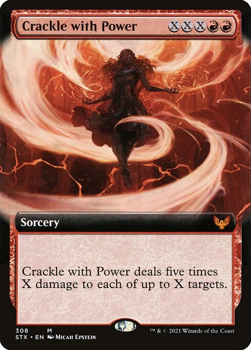 Crackle with Power card from STX #308
