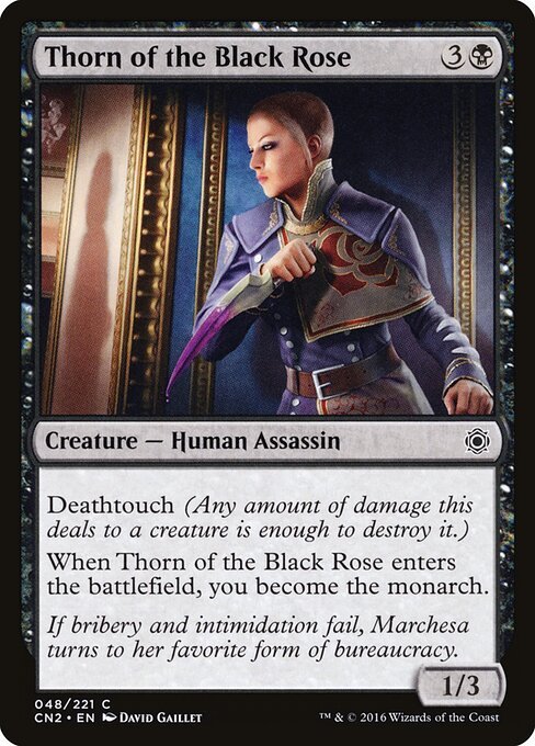 Thorn of the Black Rose card from CN2 #48
