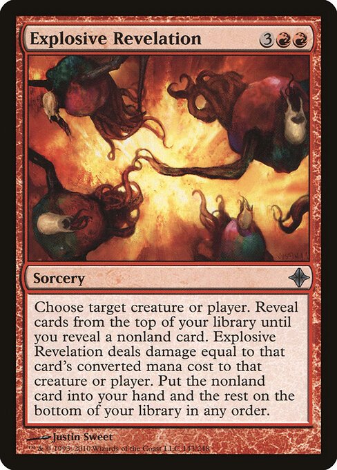 Explosive Revelation card from ROE #143