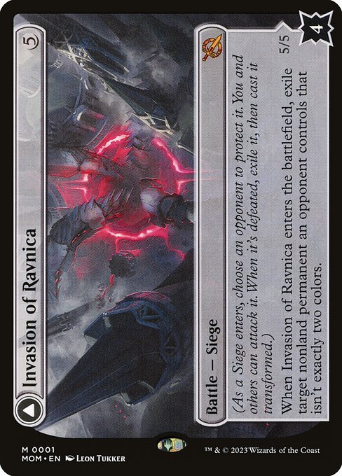 Invasion of Ravnica card from MOM #1