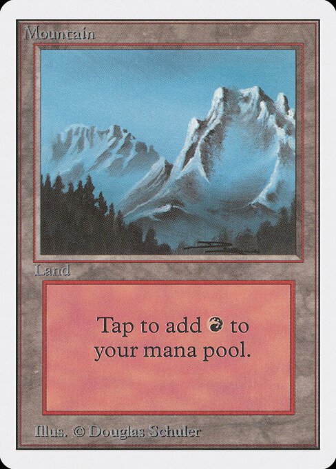 Mountain card from 2ED #product-18305