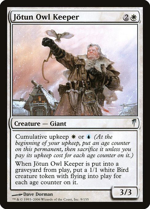 Jotun Owl Keeper card from CSP #9