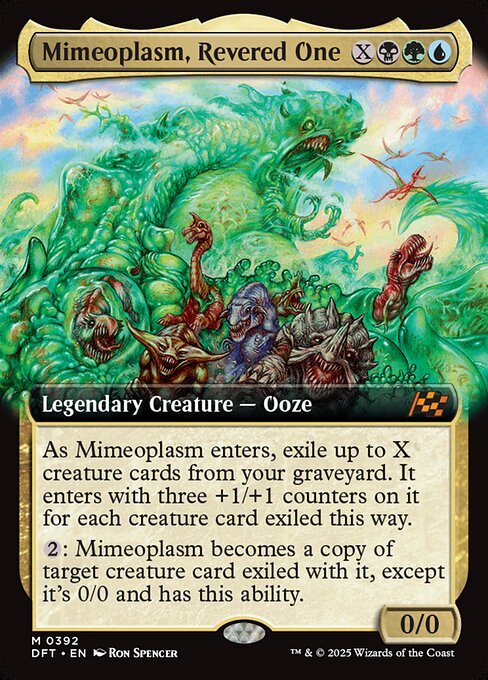 Mimeoplasm, Revered One card from DFT #392