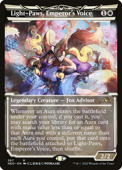 Light-Paws, Emperor's Voice card from NEO #367