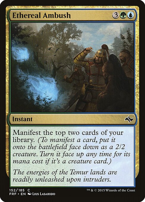 Ethereal Ambush card from FRF #152