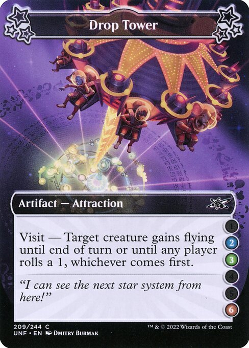 Drop Tower card from UNF #209