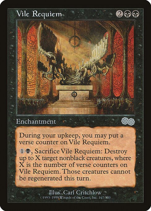 Vile Requiem card from USG #167