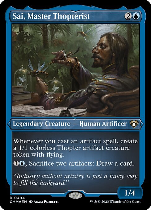 Sai, Master Thopterist card from CMM #494