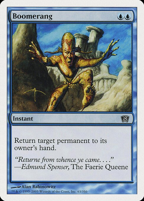 Boomerang card from 8ED #63