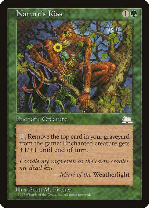 Nature's Kiss card from WTH #product-6072