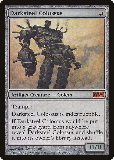 Darksteel Colossus card from M10 #208