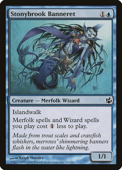 Stonybrook Banneret card from MOR #51