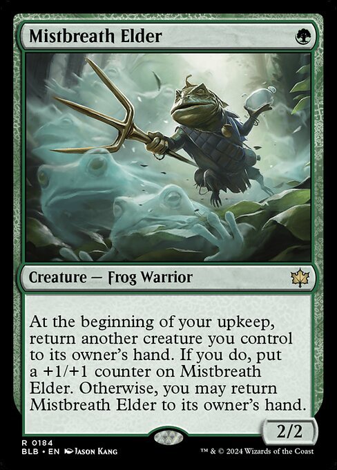 Mistbreath Elder card from BLB #184