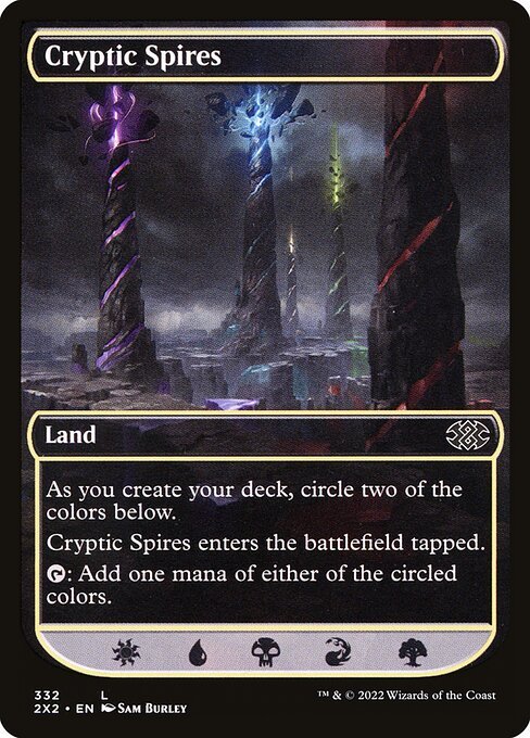 Cryptic Spires card from 2X2 #332