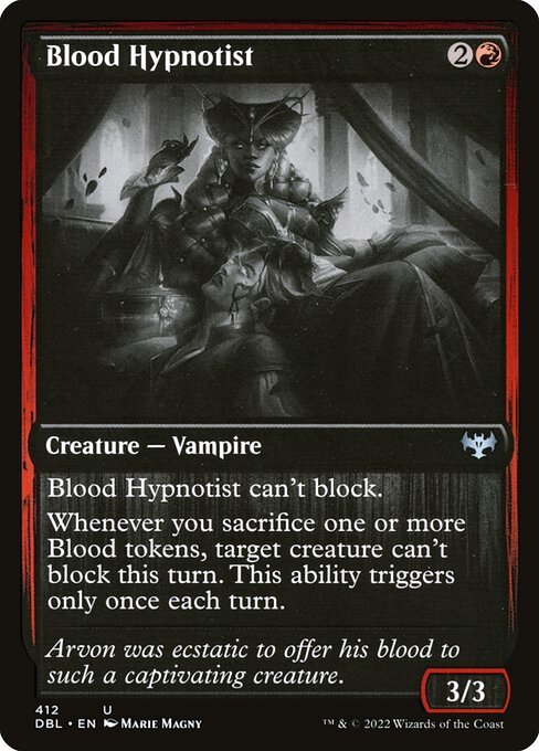Blood Hypnotist card from DBL #412