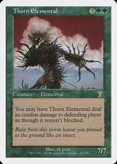 Thorn Elemental card from 7ED #273