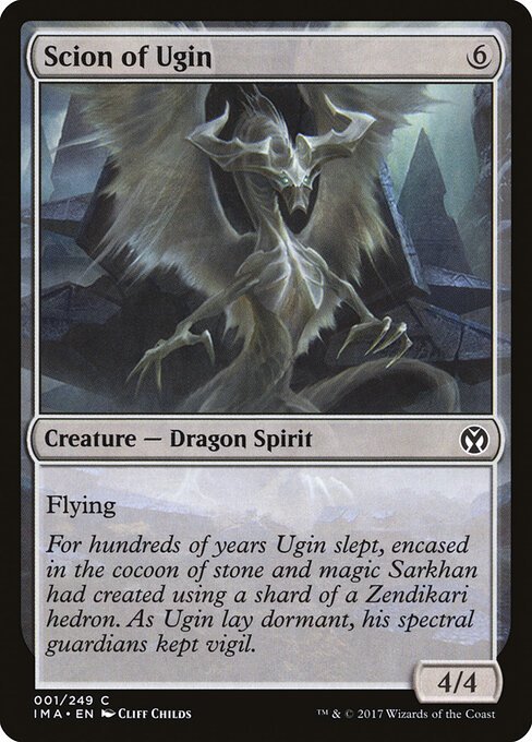 Scion of Ugin card from IMA #1