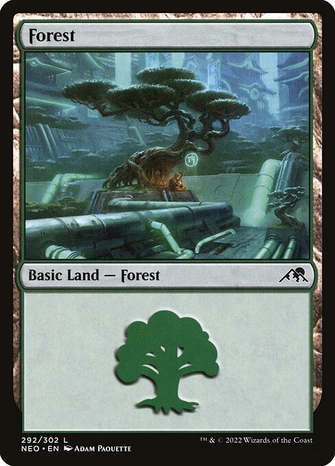 Forest (292) card from NEO #292