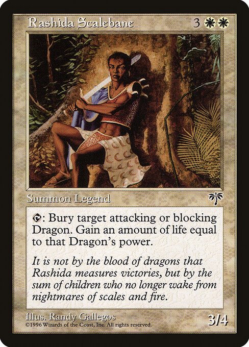 Rashida Scalebane card from MIR #product-5193