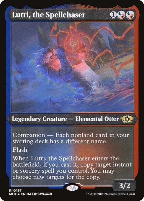 Lutri, the Spellchaser card from MUL #117