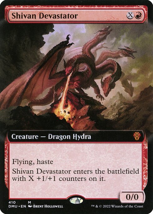 Shivan Devastator card from DMU #410