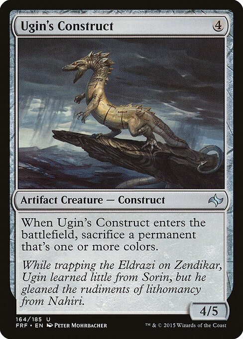 Ugin's Construct card from FRF #164
