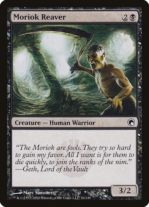 Moriok Reaver card from SOM #70