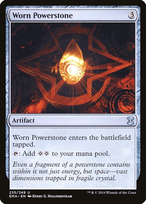 Worn Powerstone card from EMA #235