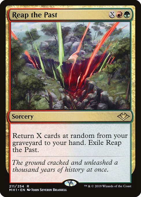 Reap the Past card from MH1 #211