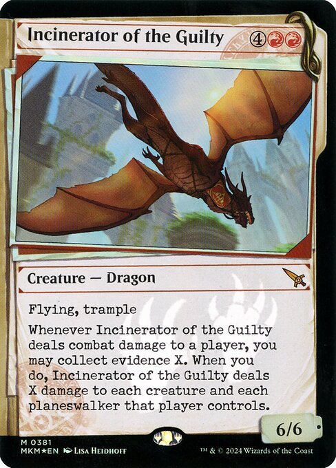Incinerator of the Guilty card from MKM #381
