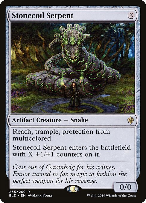 Stonecoil Serpent card from ELD #235