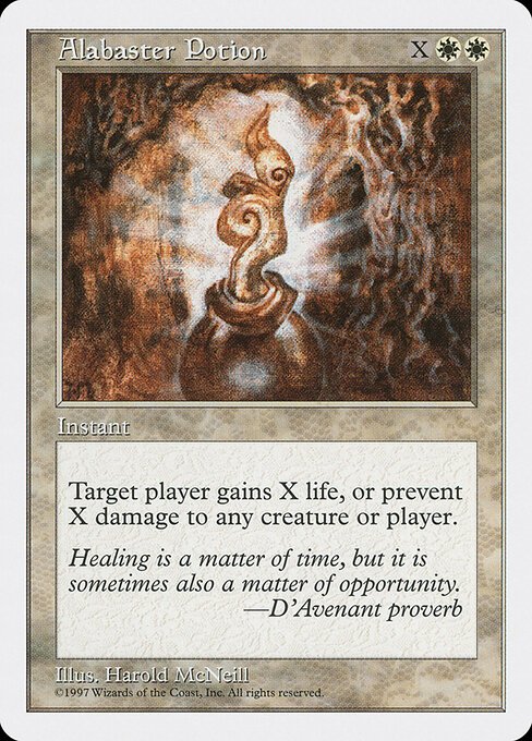 Alabaster Potion card from 5ED #product-2016